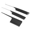 3 Pcs Highlighting Comb Set Pointed Tail Hair Coloring Comb Styling Hair Coloring Hair Parting Tool