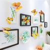 1/2/4set Butterfly Wall Stickers 3D Fridge Decals Wallpaper Household Living Room Butterflies for Wedding Party Decoration TMZ