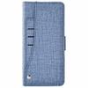 For Samsung Galaxy S26 Ultra Case Jean Cloth Texture PU Leather Wallet Phone Cover with Rotating Card Slots