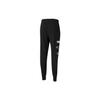 Puma Rebel Joggers Cl Tr Logo Print Knit Mid Waist Drawstring Sports Pants Men Bottoms Black 588877-01