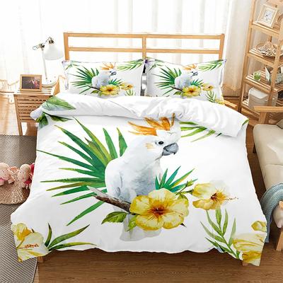 3D Druck Blumen Pflanzen Bettbezug Set Für Frauen Teenager Mädchen Roupa De Cama King Size Bettwäsche Set Pfirsichblüte, Kirschblüte