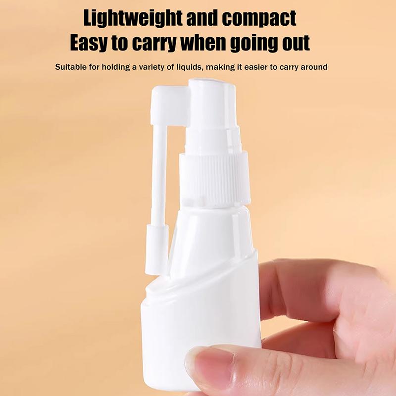 25/50ml Frasco Spray Rocker Frasco Bomba Tromba de Elefante Frasco Lateral Plástico Líquido Separado Giratório 360 Spray Engarrafamento