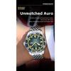 POEDAGAR Luxury Military Man Watch Casual Waterproof Luminous Date Week Men Watch Stainless Steel Quartz Men's Watches Reloj+Box