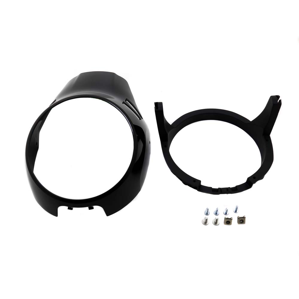 Motorrad Scheinwerferverkleidung Windschutzscheibe mit Montagesatz für BMW R NINE T URBAN GS 2017 2018 2019