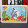 Wooden Animal Jigsaw Puzzle with Frame for Children 0-3 Years – Educational Toy & Gift