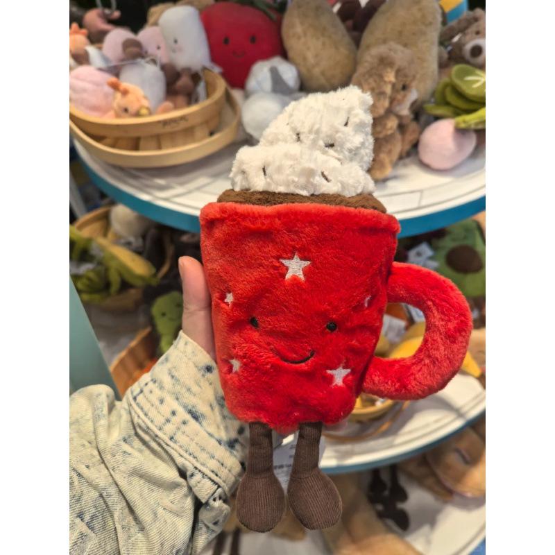 Jellycat-Inspired Plush Toy: Three-Label Lop-Eared Rabbit & Bear Cake Doll - Perfect Birthday Gift for Girls