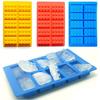 DIY Robot Silicone Candle Mold Creative Concrete Gypsum Chocolate Baking Mold Home Decoration Christmas Gift Craft Supplies
