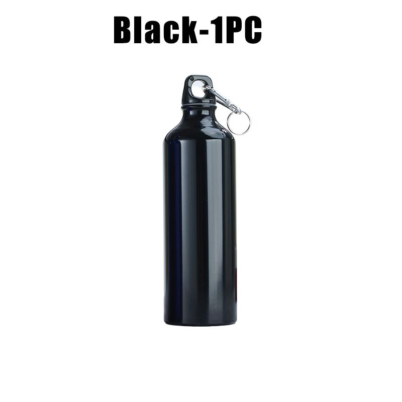 500ml750ml Aluminum Gym Water Bottle Large Capacity Gradient Design Outdoor Sports Flask Eco Friendly Gift Set