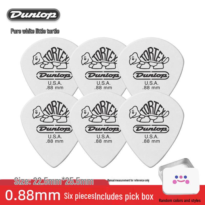 Dunlop Jazz3 Electric Guitar Pick - Genuine Small Turtle Jazz 3-Speed Bass Pick