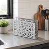 Stable Base Metal Napkin Holder Hollow Out Stainless Steel Napkin Holder  Buffet