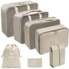 7Pcs/Set Large Capacity Travel Organizer Storage Bags Folding Clothes Shoe Tidy Pouch  Wardrobe