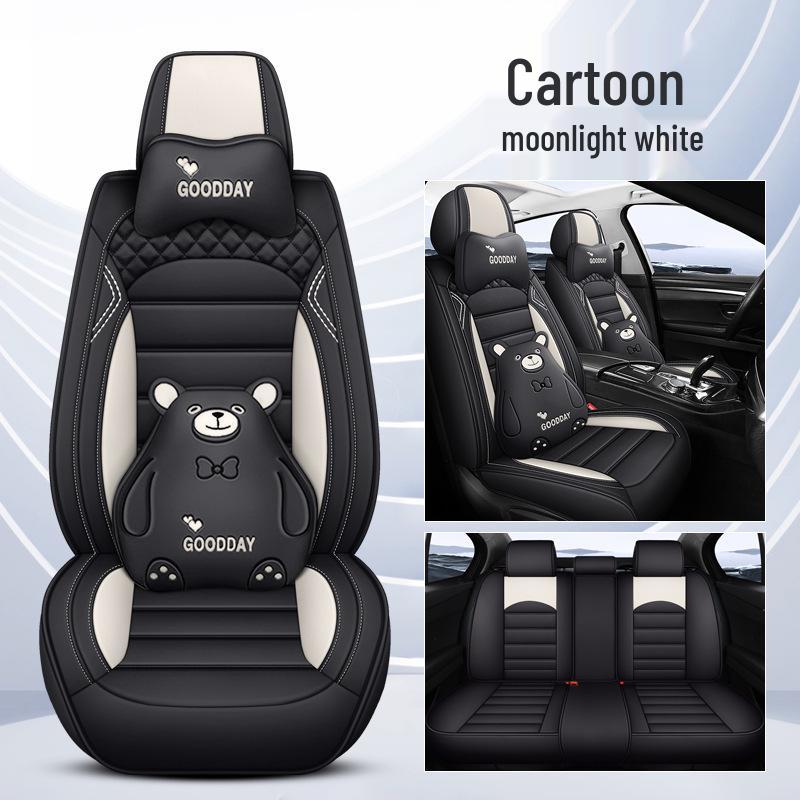 Sonata Mingtu Premium Full Leather Universal Car Seat Cushion