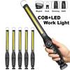 Portable COB Work Lights With Magnetic Rechargeable LED Flashlight Portable Stepless Dimming Emergency Car Repair Lamps