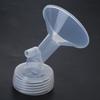 Portable Flange Valves Tube Bottle Backflow Protector 18/19/20mm Breast Pump Part Breast Pump Funnel Connector Durable