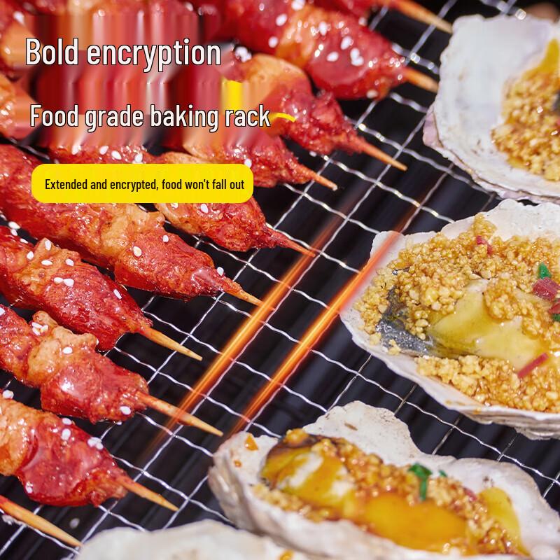 Shang Kao Jia Bærbar Utendørs Kullgrill