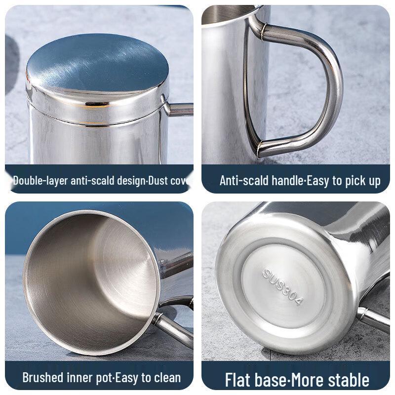 Shengjia Double-Layer Stainless Steel Mug