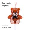 Ally Cute Bear Cake Topper Set (10 Pcs)