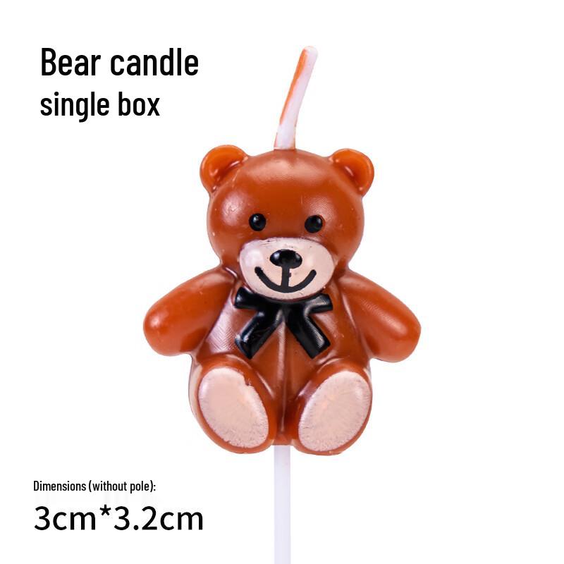 

Ally Cute Bear Cake Topper Set (10 Pcs)