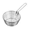 Noodle Colander Wire Sieve with Folding Long Handle Frying Basket for Pasta Cooking Dumplings Salads Noodles Deep Fryer Chips