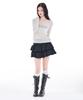 Alkialka Sheer Long Sleeve (Light Gray)