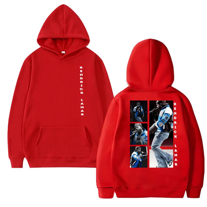 Kendrick Lamar 2025 world Tour Graphics black Hoodies New Men women hip hop Casual streetwear Unisex Fleece Sweatshirt pullovers