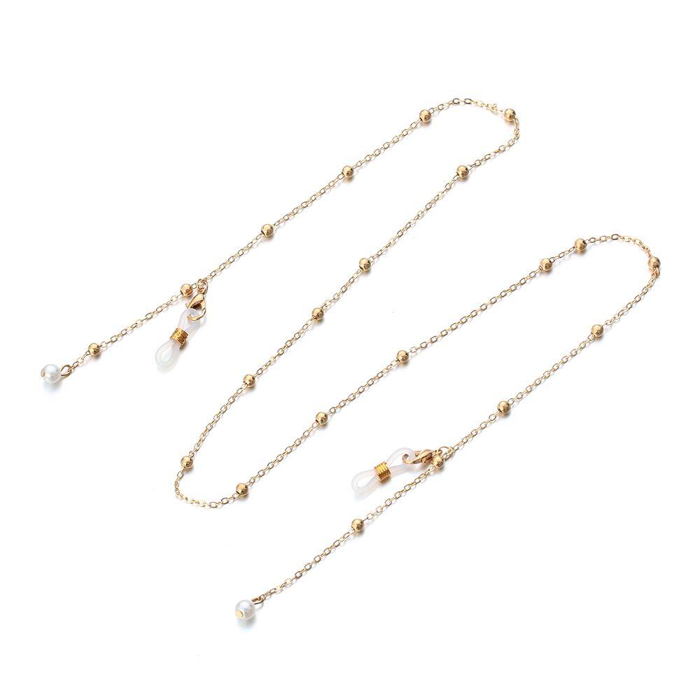 Accessories Pearl Stars Metal Eyeglass Chain Reading Glasses Lanyard Sunglasses Holder Necklace
