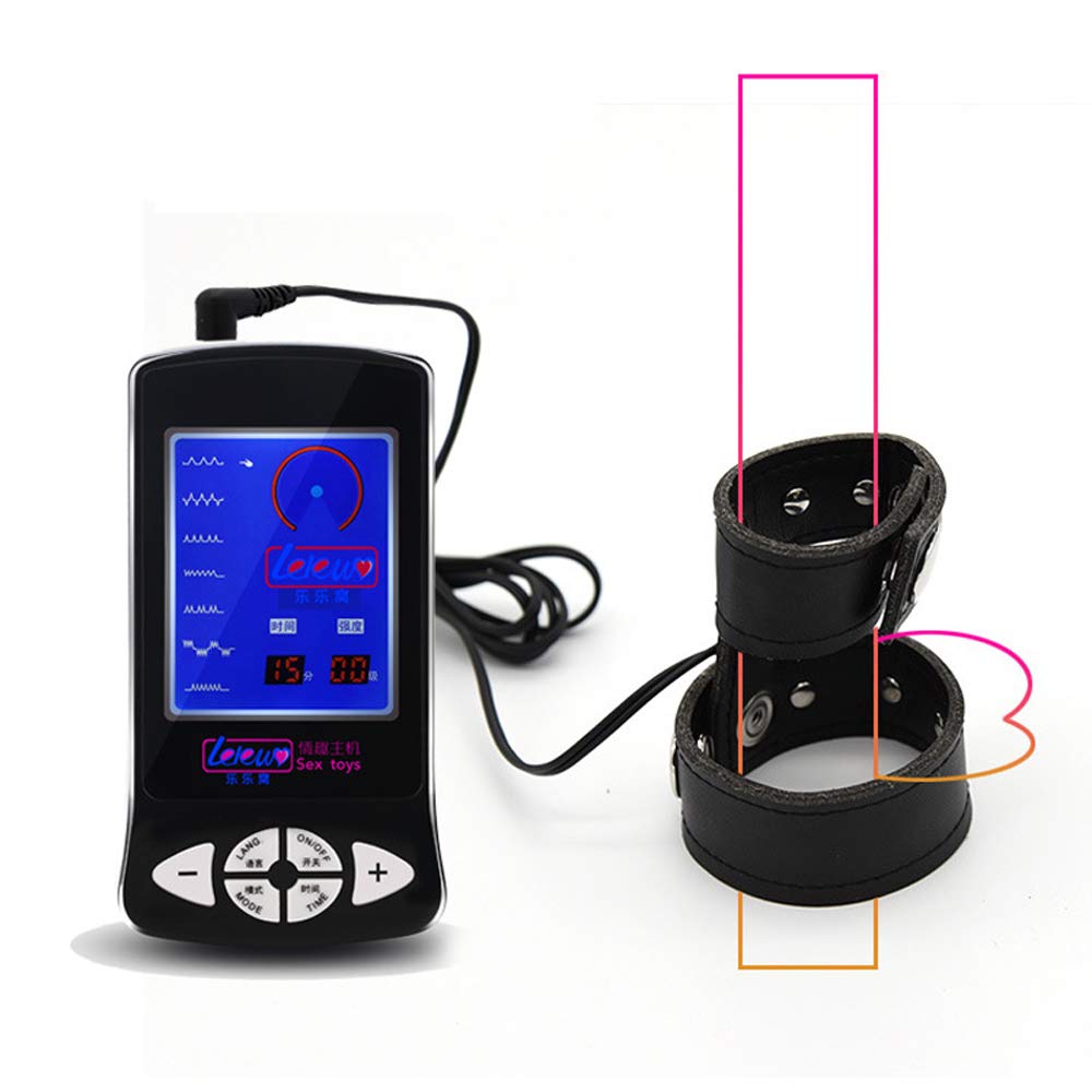 Penis Ring Host Cock Ring for Men Restraint Bondage Ring SM Goods + (Combination 4)