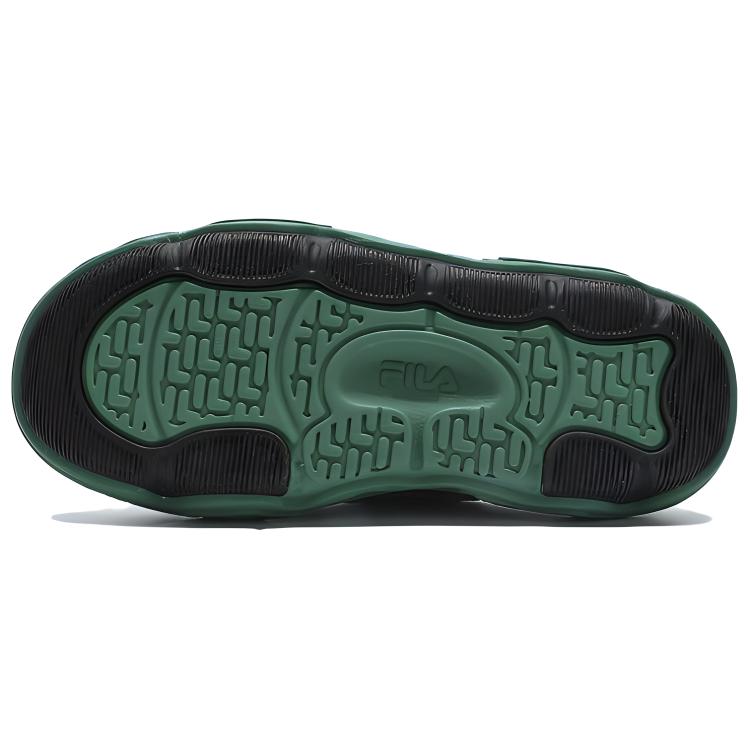 Fila Rock Mule Comfortable Versatile Durable Lightweight Low-Top Canvas Shoes Women Shoes Black F12W432307F-BK