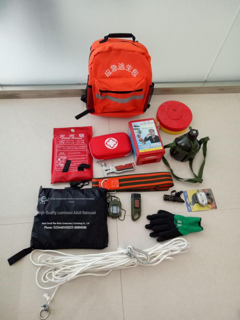 Flood Control Multi-functional Emergency Handheld Backpack Rescue Kit