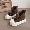Stivali Martin con suola spessa stringati in pizzo opaco stile retro Wasteland 22 autunno e inverno nuovi scarpe casual basse