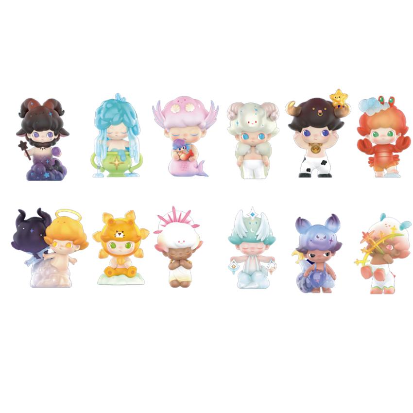 POP MART DIMOO Constellation Collection Blind Box Products, Single Mystery Box