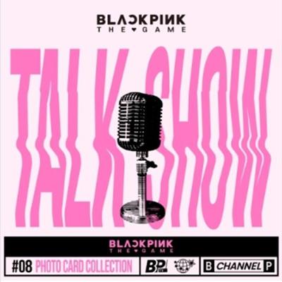 BLACKPINK - the Game Photo Card Collection [TALK SHOW]
