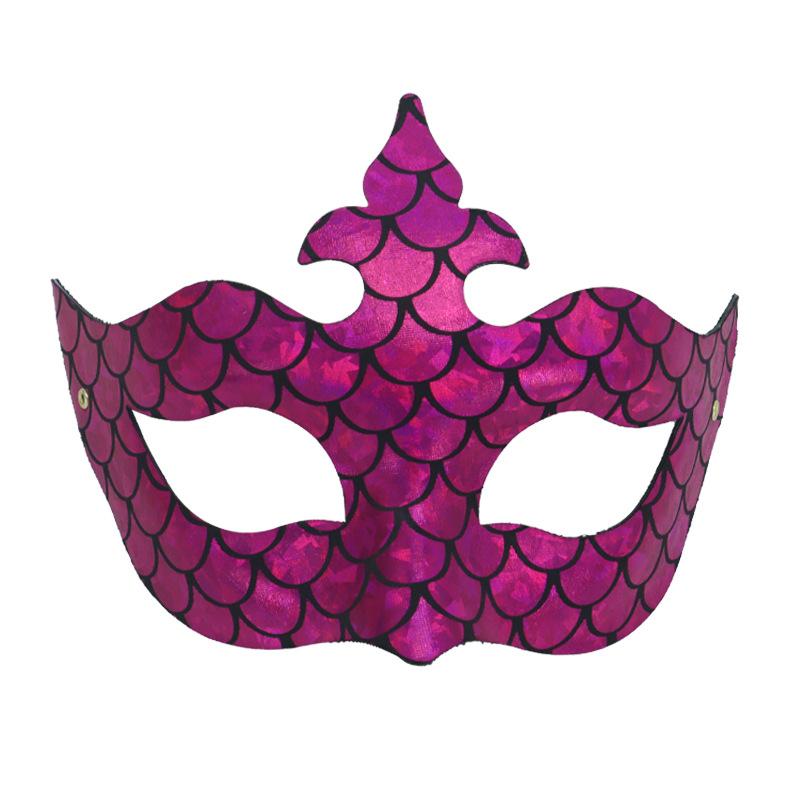 Party Mask Intricate Prom Costume Mask Mermaid Mask Versatile For Performance Cosplay Masquerade Balls