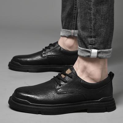 Lace-Up Sneakers Comfortable Men Outdoors Casual Shoes Genuine Leather Men Formal Footwear All-match Men's Shoes Luxury Oxfords