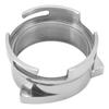 Imbuto Dosatore Caffè Acciaio Inossidabile Collegamento Saldo Facile Installazione Imbuto Dosatore Rotante 54mm per Caffetteria