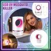Lampada Uccidi Zanzare Elettrica con Tecnologia Fotocatalitica Trappola per Zanzare da Interno Funzionamento Silenzioso a Basso Consumo Energetico Zapper per Insetti per Uso Domestico