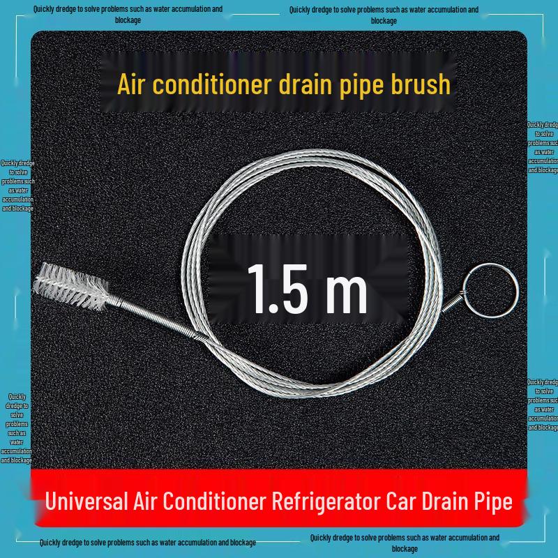 Stainless Steel Drain & Refrigerator Unclogging Brush