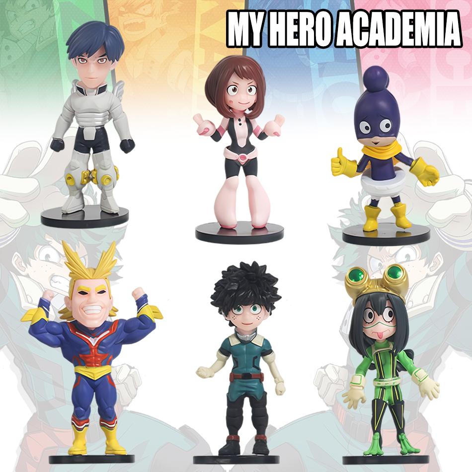 Нові My Hero Academia Хіміко Тога Курогірі Твайс Хатсуме Шигаракі Деку Бакуго Тогата Дабі Мідорія Дзіро Іграшки Аніме Фігурки Подарунки