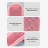 Pink Baby Bath Support, Klappbarer, herzförmiger Babybadewannenhalter
