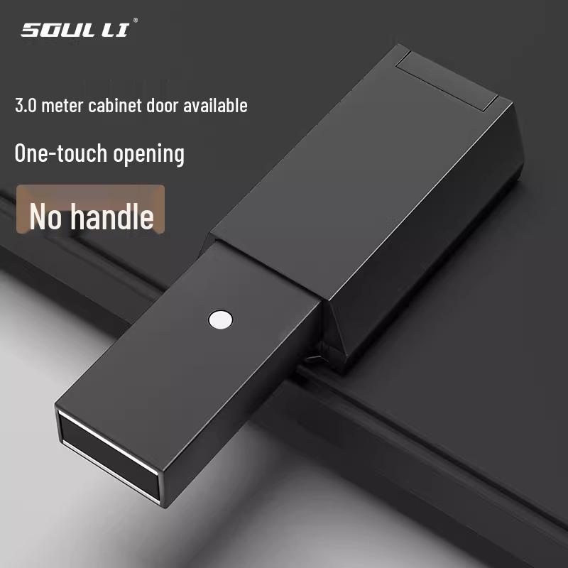 Silent Cabinet Door Spring Latch: Press-to-Open, No-Install, Invisible Magnetic Catch for Wardrobes and Drawers