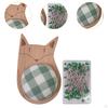 Cute Pin Cushion with Pins Ball Head Sewing Set DIY Craft Accessories Small Wooden Base