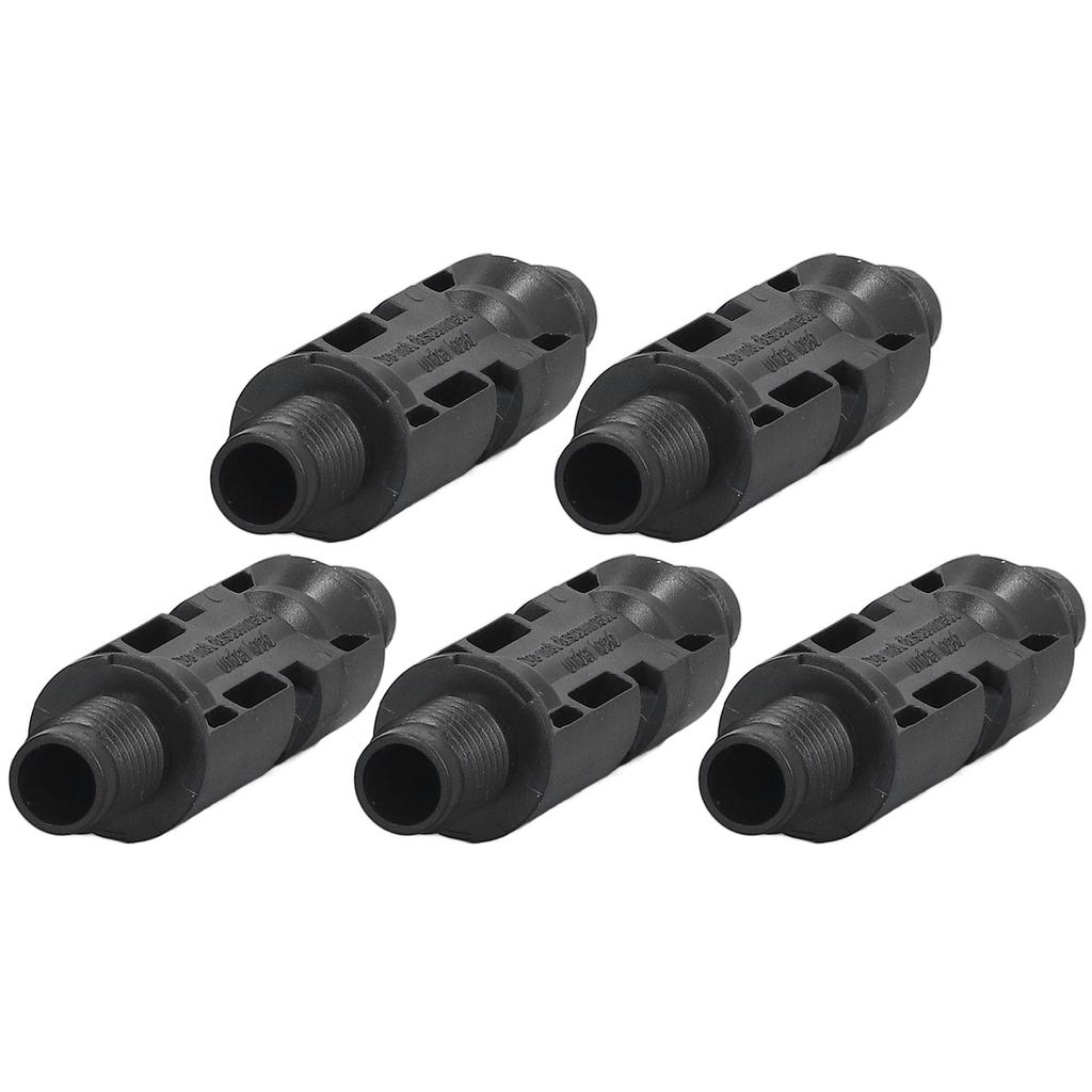 5 Sets Solar Branch Connectors UV Protection Male Female Header Board End Connector