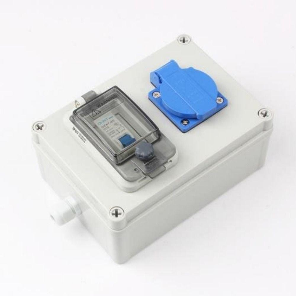 Rainstorm Proof Outdoor Five Hole Charging Waterproof Dustproof 220V Power Socket