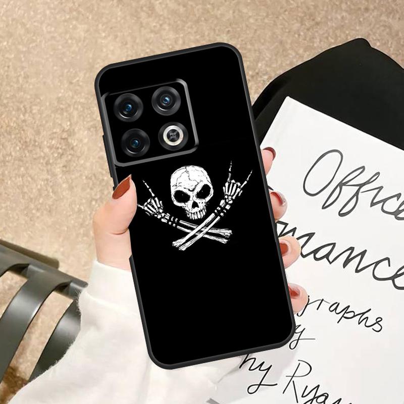 Skeleton Middle Finger Case For OnePlus 15 R 12 12R 13T 13 13R 11 10 Pro 10T 8T Nord 5 CE 2 3 4 Lite N20 N30 Cover