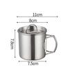 Portable 304 Stainless Steel Camping Mug