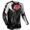 Mens Quick-Dry Long Sleeve Cycling Jersey Mountain Bike Downhill Shirt UV Protection Sport Top