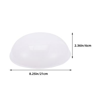 4pcs Led Light Diffuser Cover For Ceiling Fixture Pvc Round Lamp Shade Replacement Mushroom Style Chandelier Flush Mount