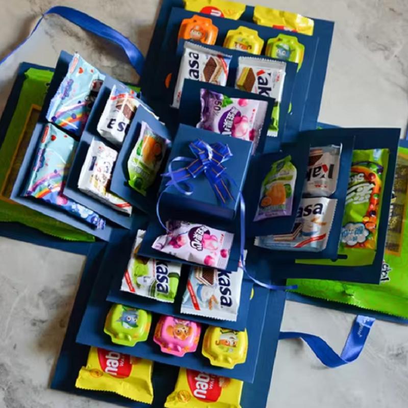 

Create a Unique Surprise Explosion Box for Valentine s Day DIY Gifts With Memories of Wedding and Birthday Anniversaries as shown