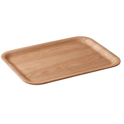 KINTO Willow 45137 Non-Slip Tray, 320x240mm, Wood,