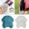 DIY Cartoon School Bus Keychain Silicone Epoxy Mold DIY Keychain Pendant Jewelry Crafting Mould for Bag Decorations